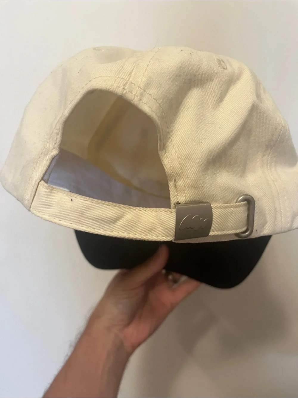 Madhappy men’s Two-Tone Cream and Black Cap